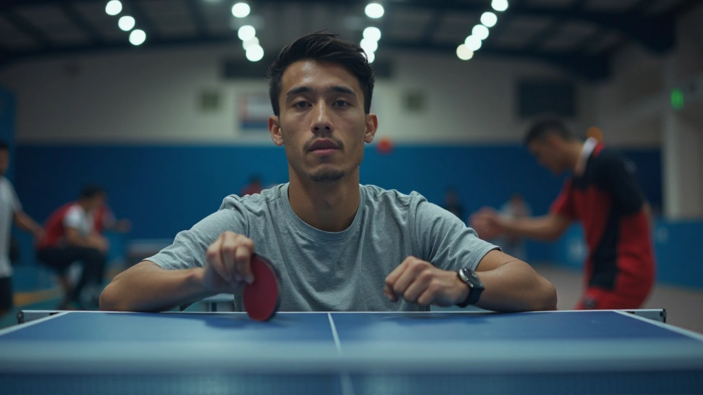 أكاديمية تينس برو المتقدمة مع لاعبي طاولة التنس المحترفين